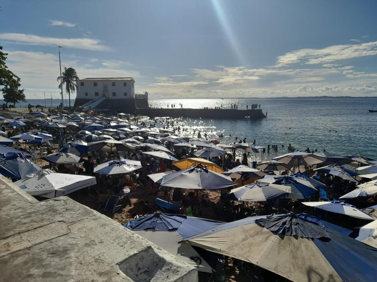 Pa 1005 Apt Porto Da Barra Carnaval Salvador Bahia Dış mekan fotoğraf